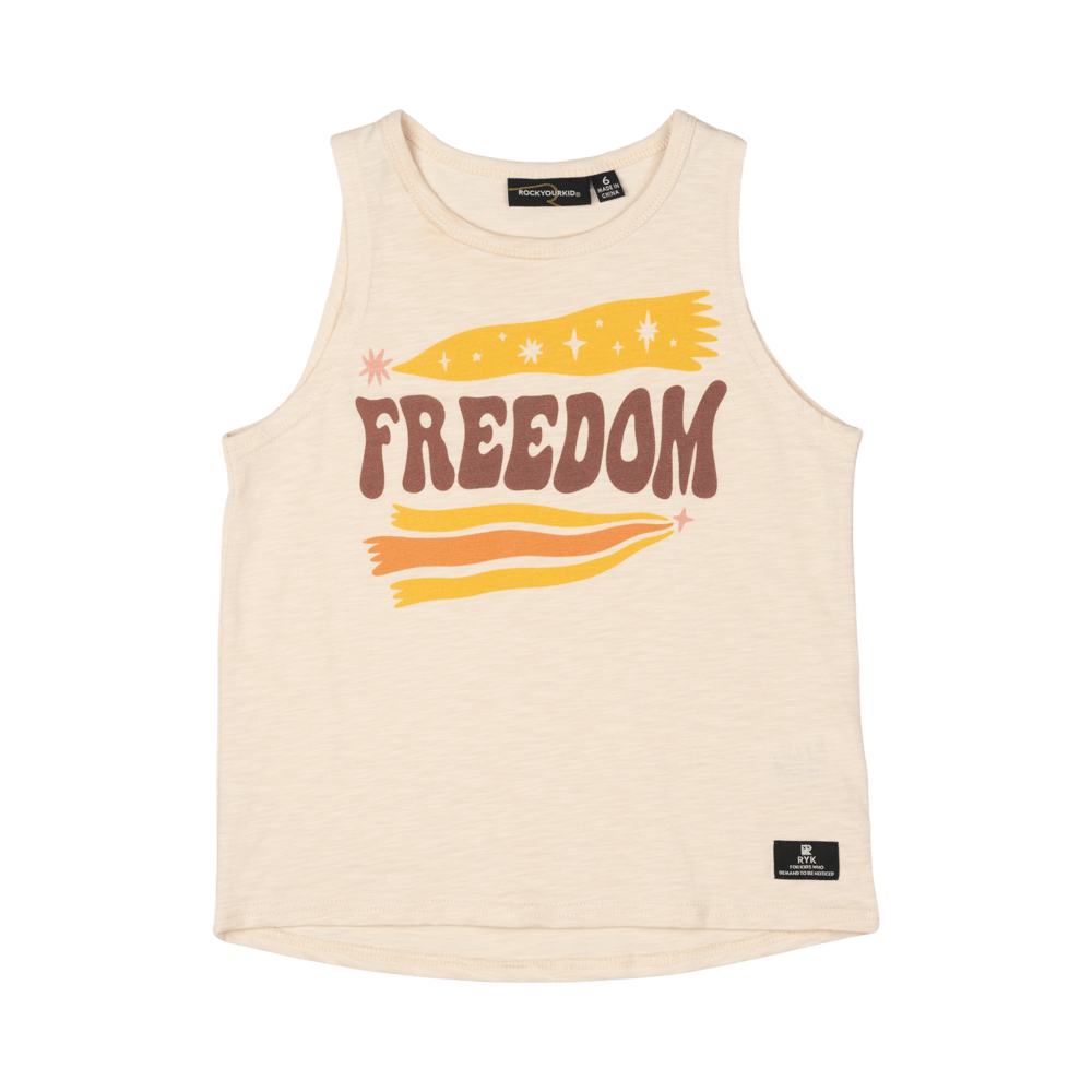 Rock Your Baby Singlet - Freedom