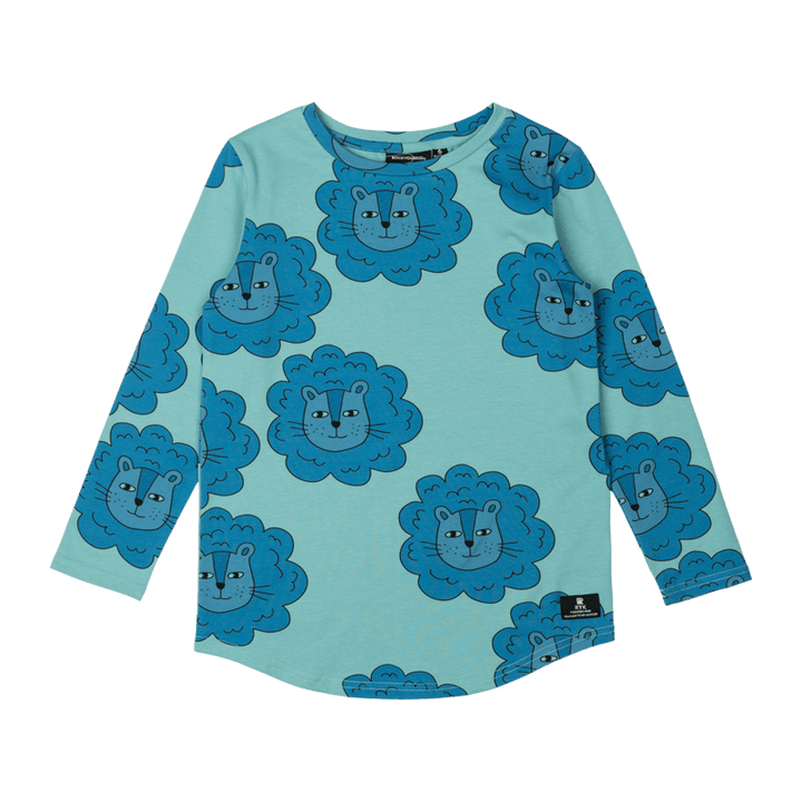 Rock Your Baby Mane Event Blue Long Sleeve T-Shirt