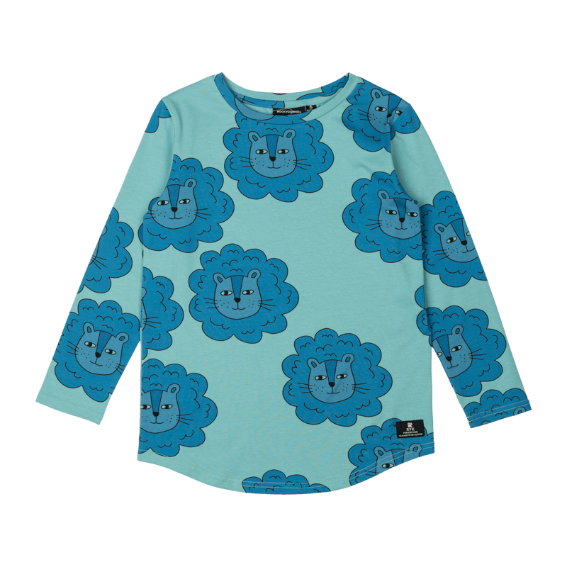 Rock Your Baby Mane Event Blue Long Sleeve T-Shirt