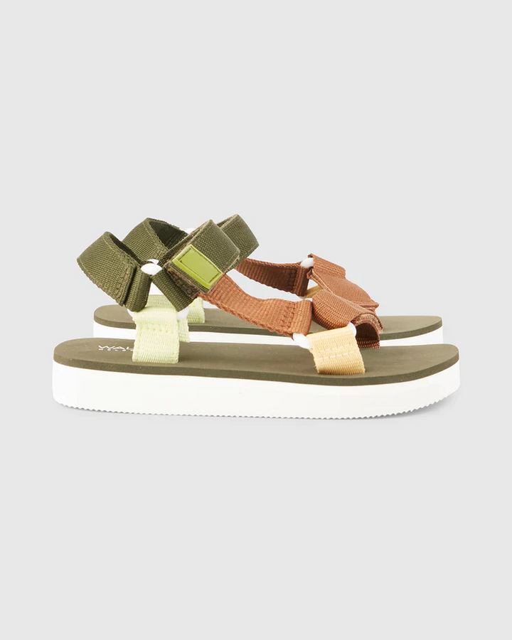 Walnut Taylor Sandal - Forest