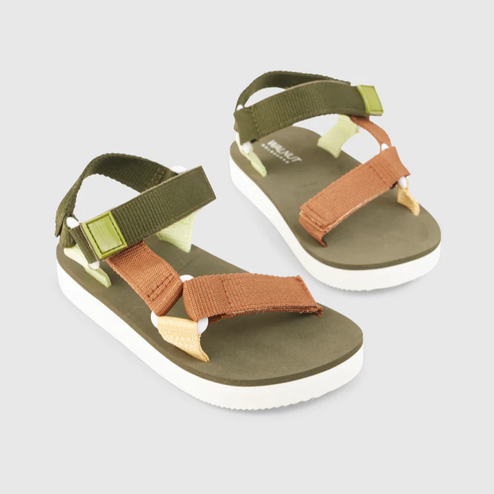 Walnut Taylor Sandal - Forest