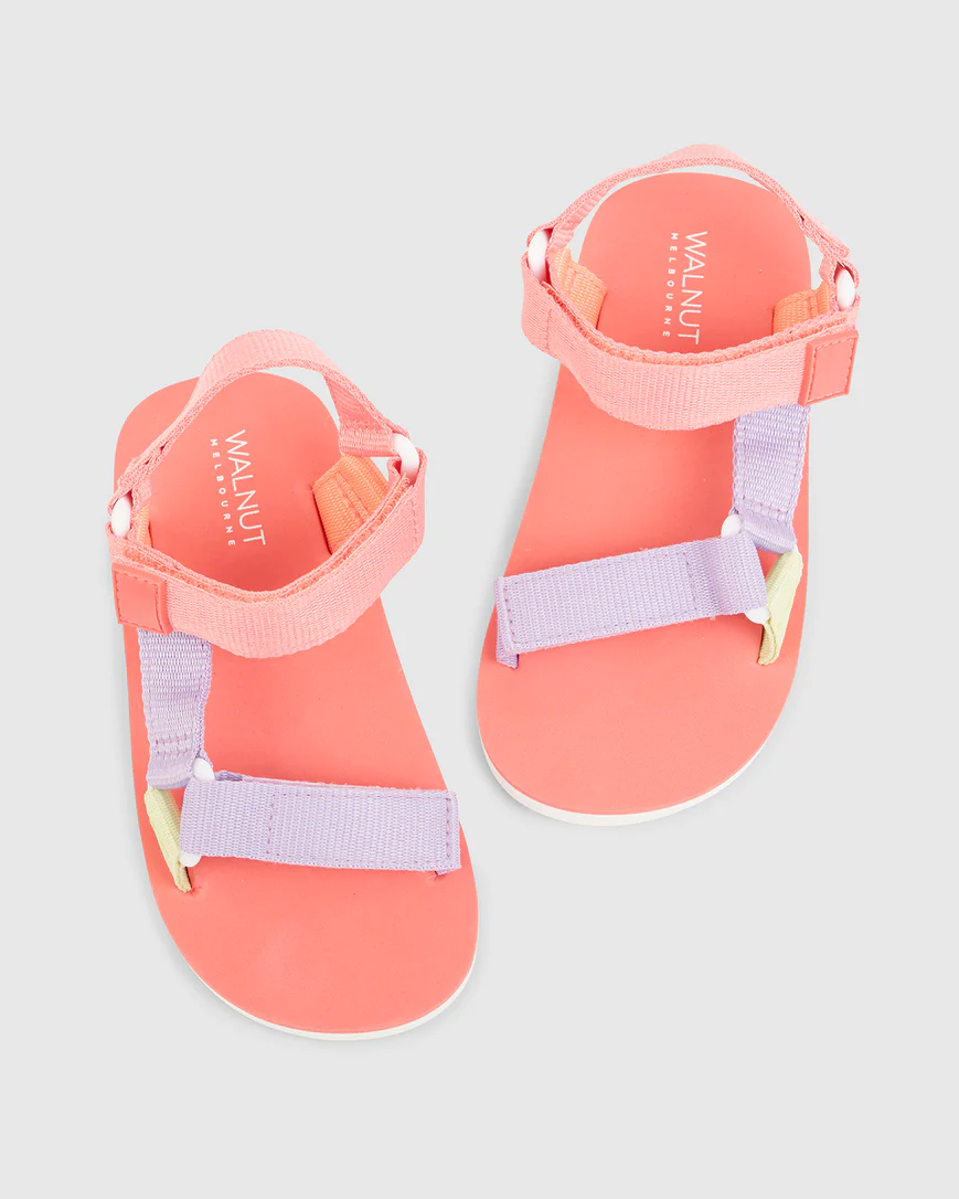 Walnut Taylor Sandal - Pink