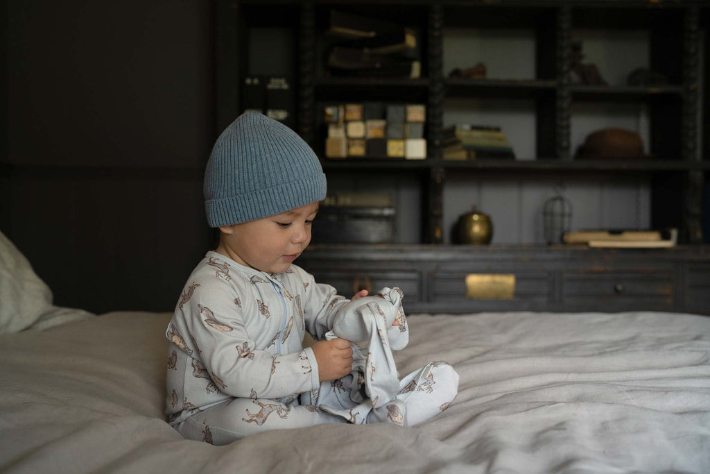 Organic Beanie - Tommy / Storm