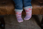 Organic Ankle Jacquard Socks - Lavandula