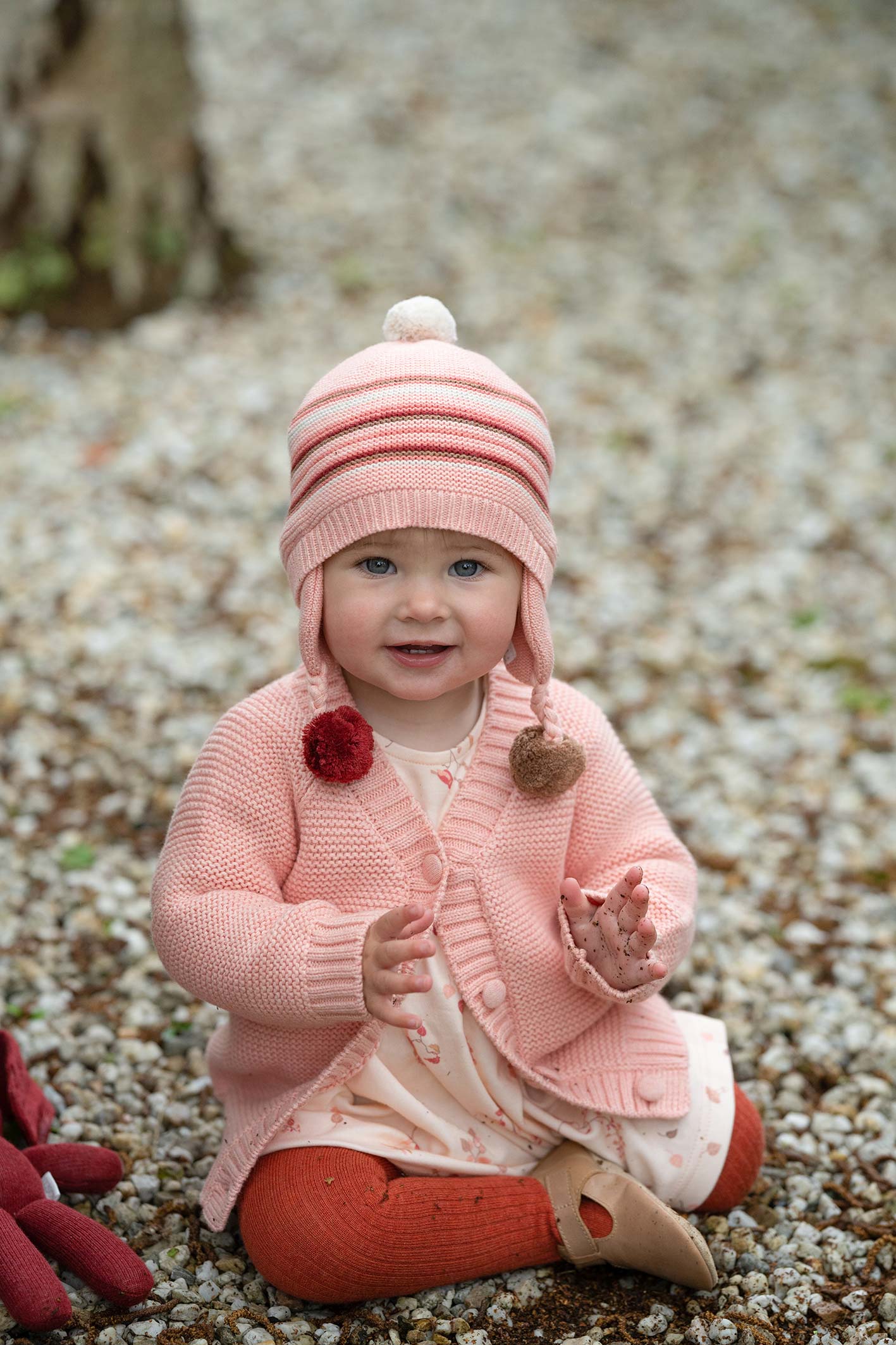 Toshi Organic Earmuff - Fantasy / Rosewood