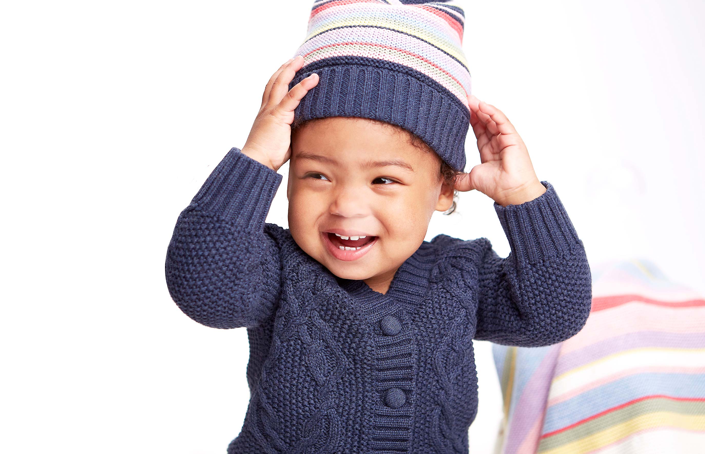 Toshi Organic Beanie - Byron / Midnight