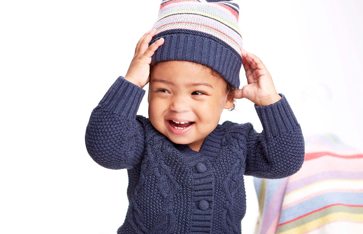 Toshi Organic Beanie - Byron / Midnight