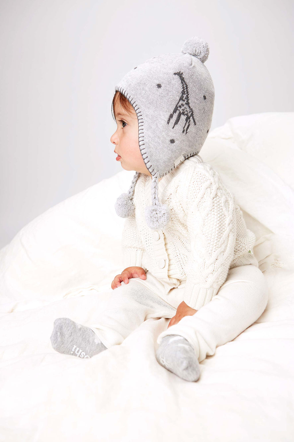 Organic Earmuff - Story / Giraffe