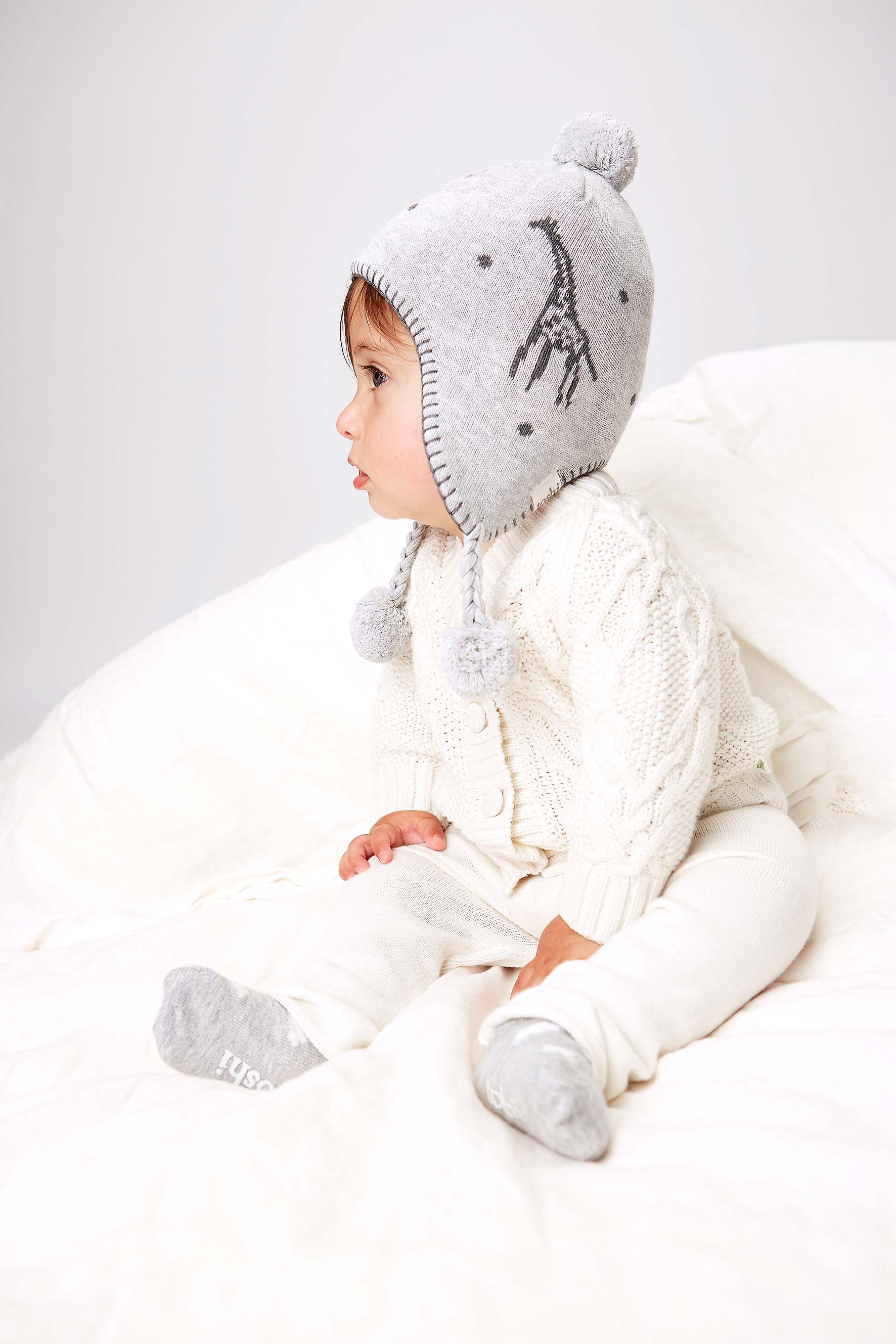 Organic Earmuff - Story / Giraffe