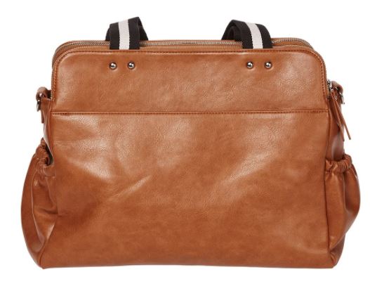 Tote Triple Compartment Nappy Bag - Tan