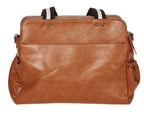Tote Triple Compartment Nappy Bag - Tan