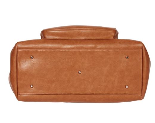Tote Triple Compartment Nappy Bag - Tan