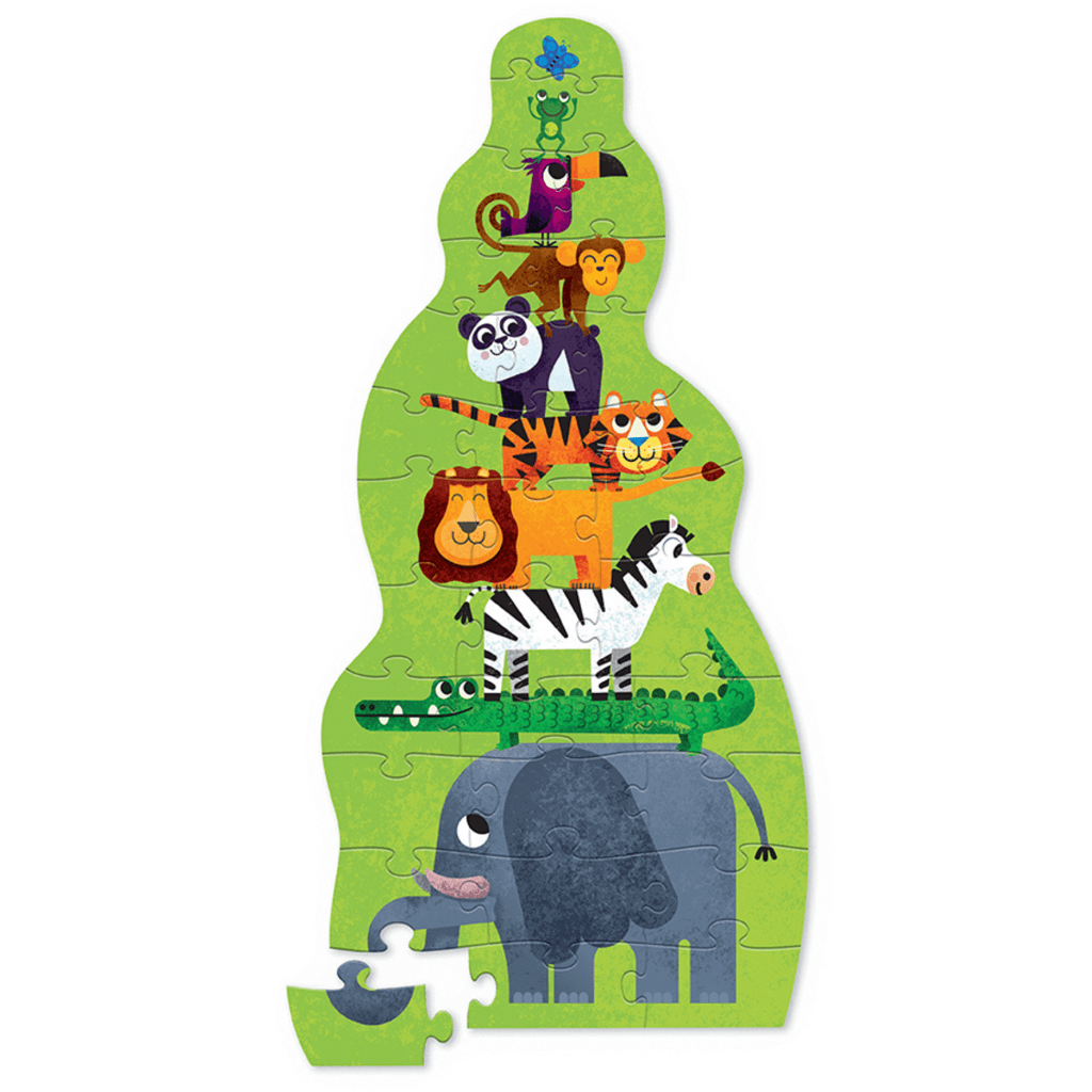 Tower Puzzle 30 Piece - Jungle
