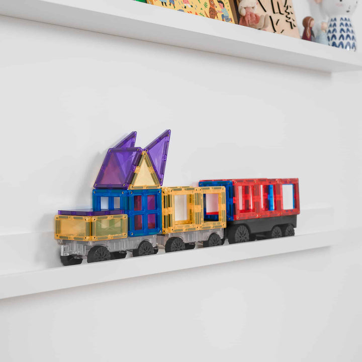 Connetix Tiles - 50 Piece Transport Pack | Rainbow