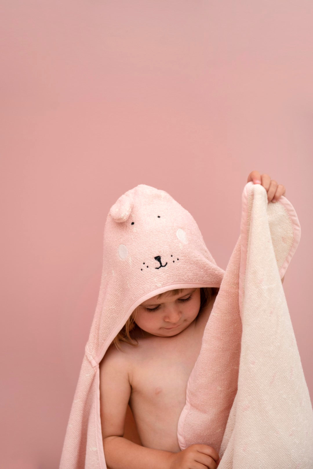 Organic Hooded Towel - Mrs. Rabbit