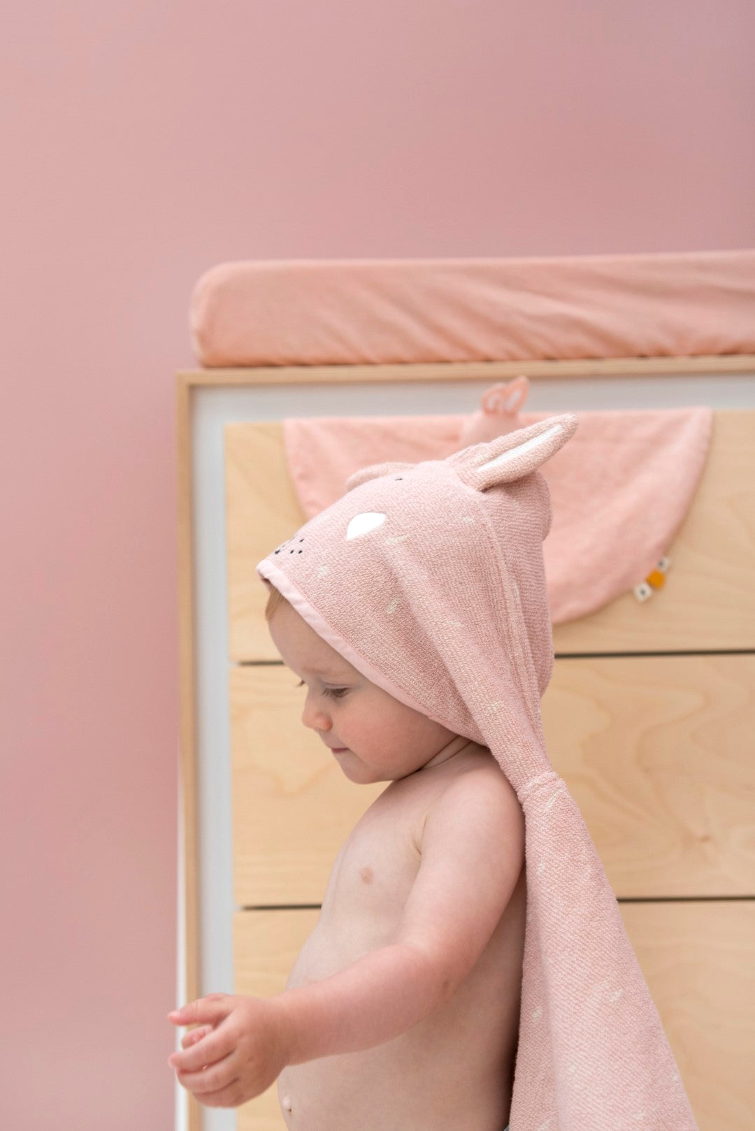 Organic Hooded Towel - Mrs. Rabbit
