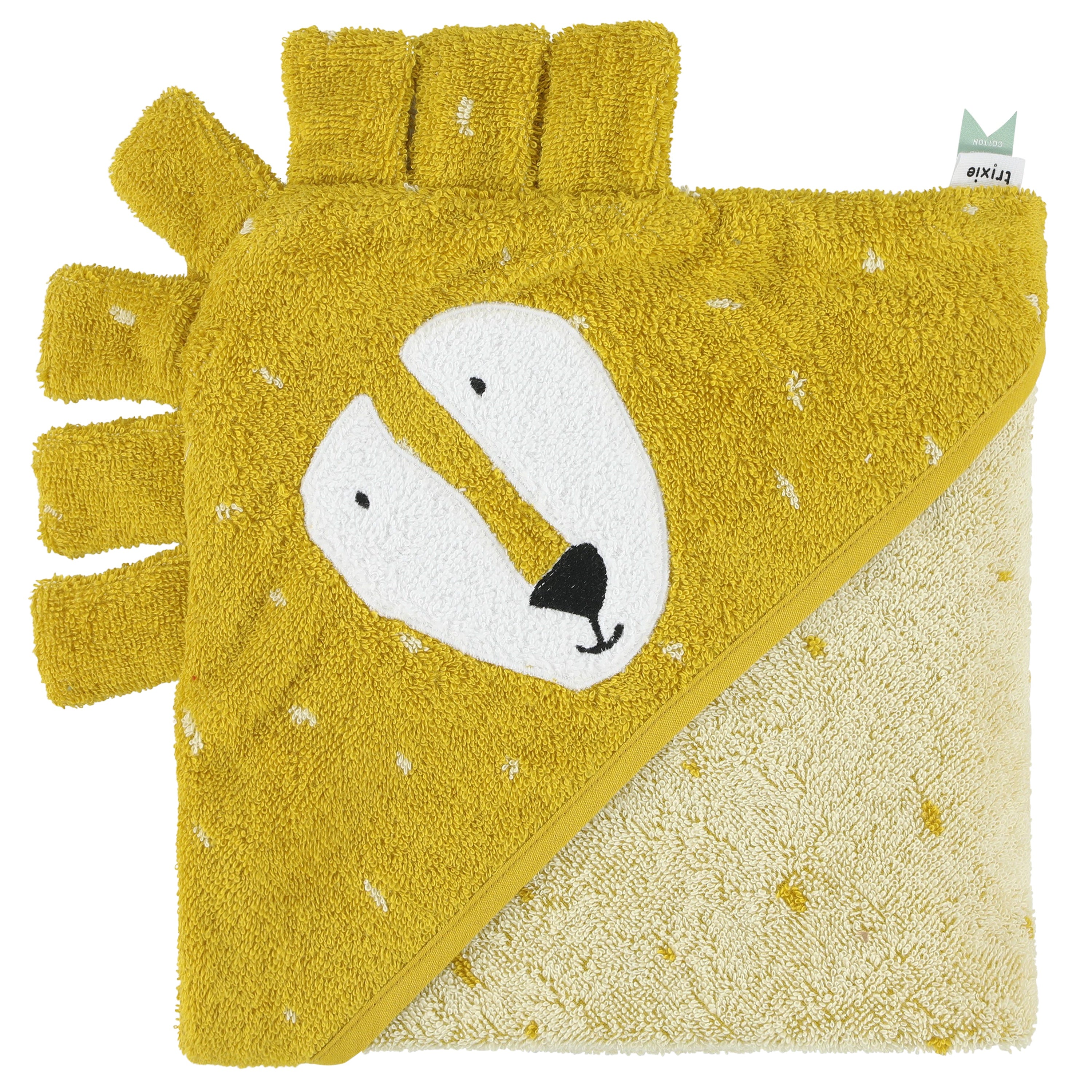 Organic Hooded Towel - Mr. Lion