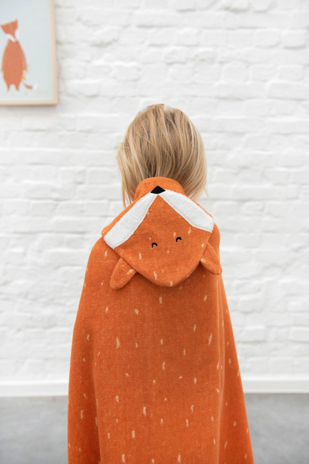 Organic Hooded Towel - Mr. Fox