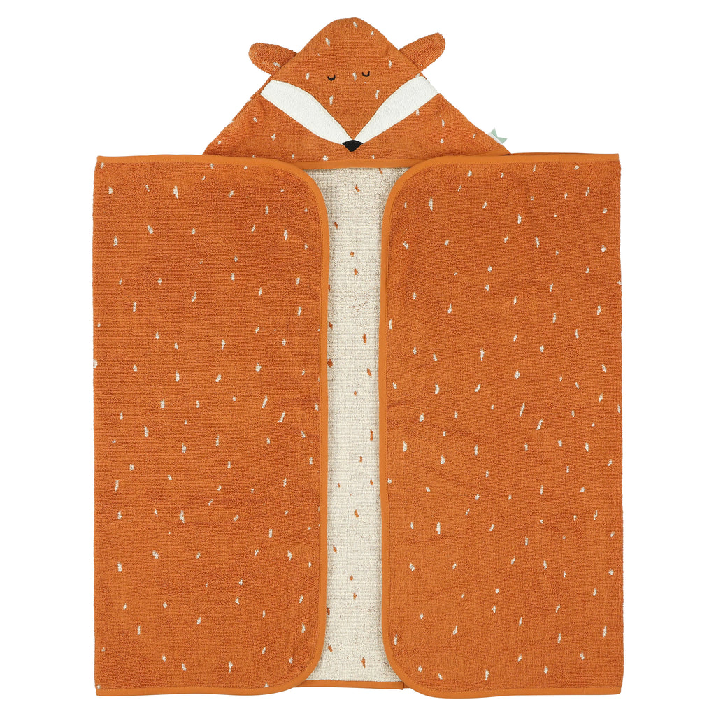 Organic Hooded Towel - Mr. Fox