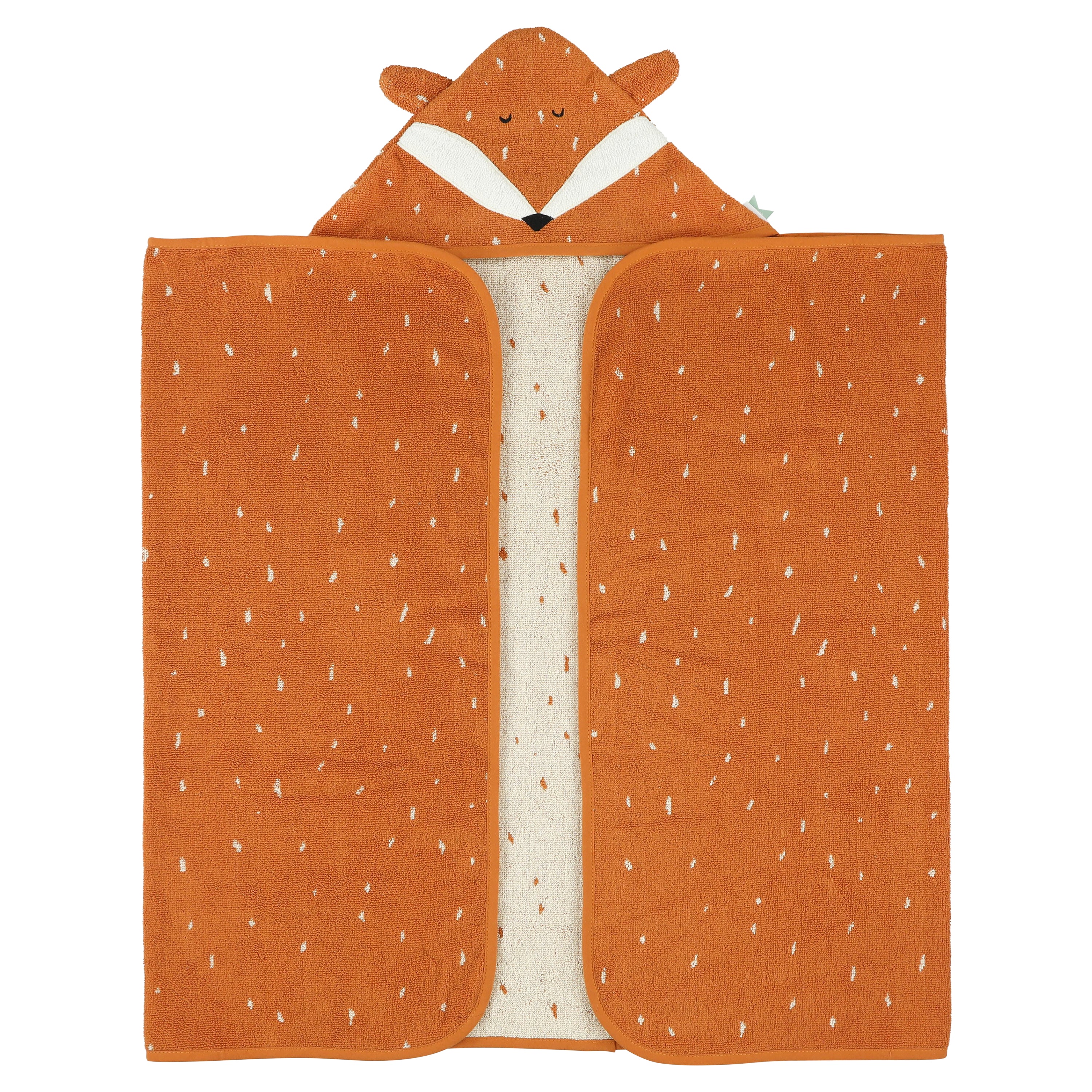 Organic Hooded Towel - Mr. Fox