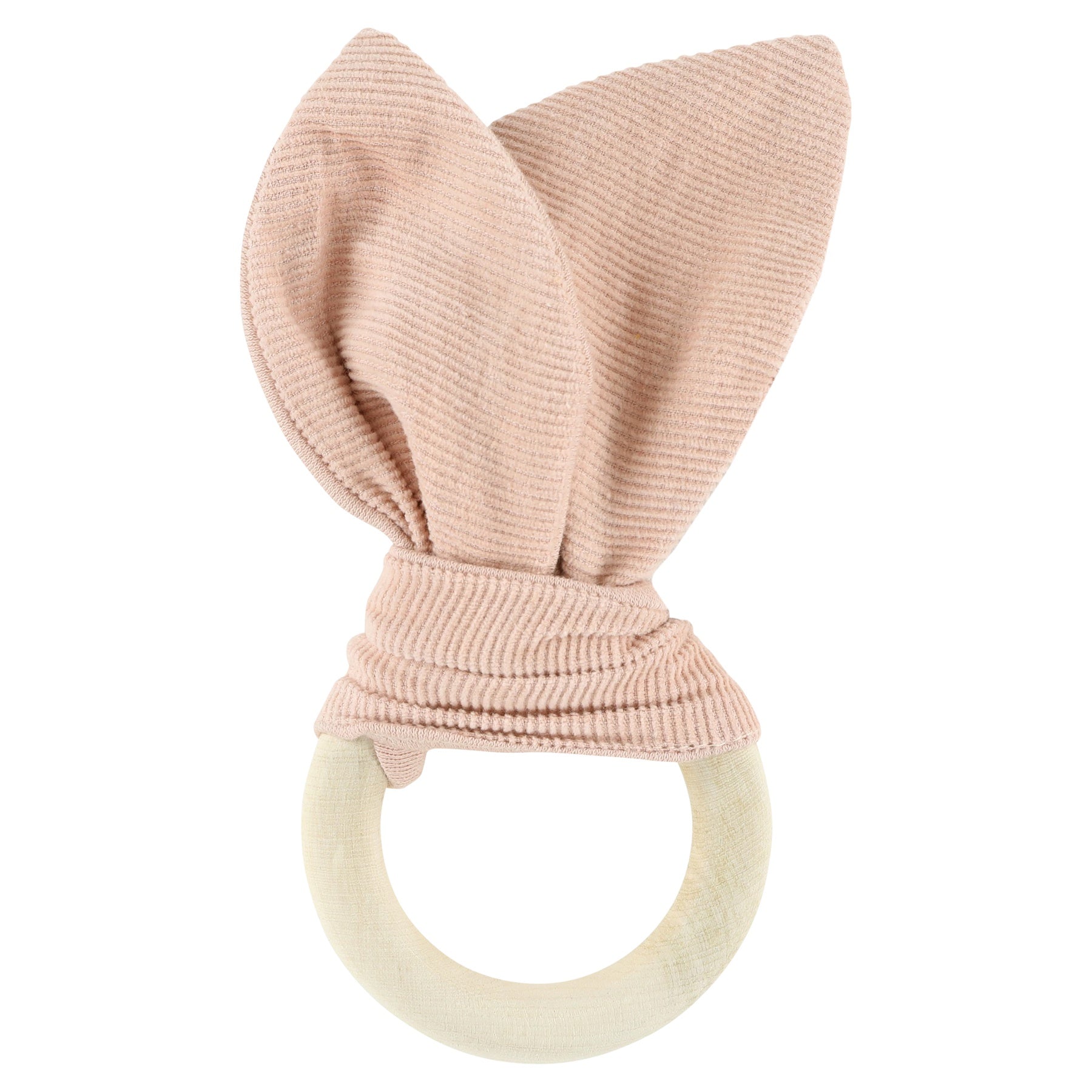 Organic Teether | Ribble Rabbit - Rose