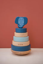 Wooden Stacking Toy - Mrs. Elephant
