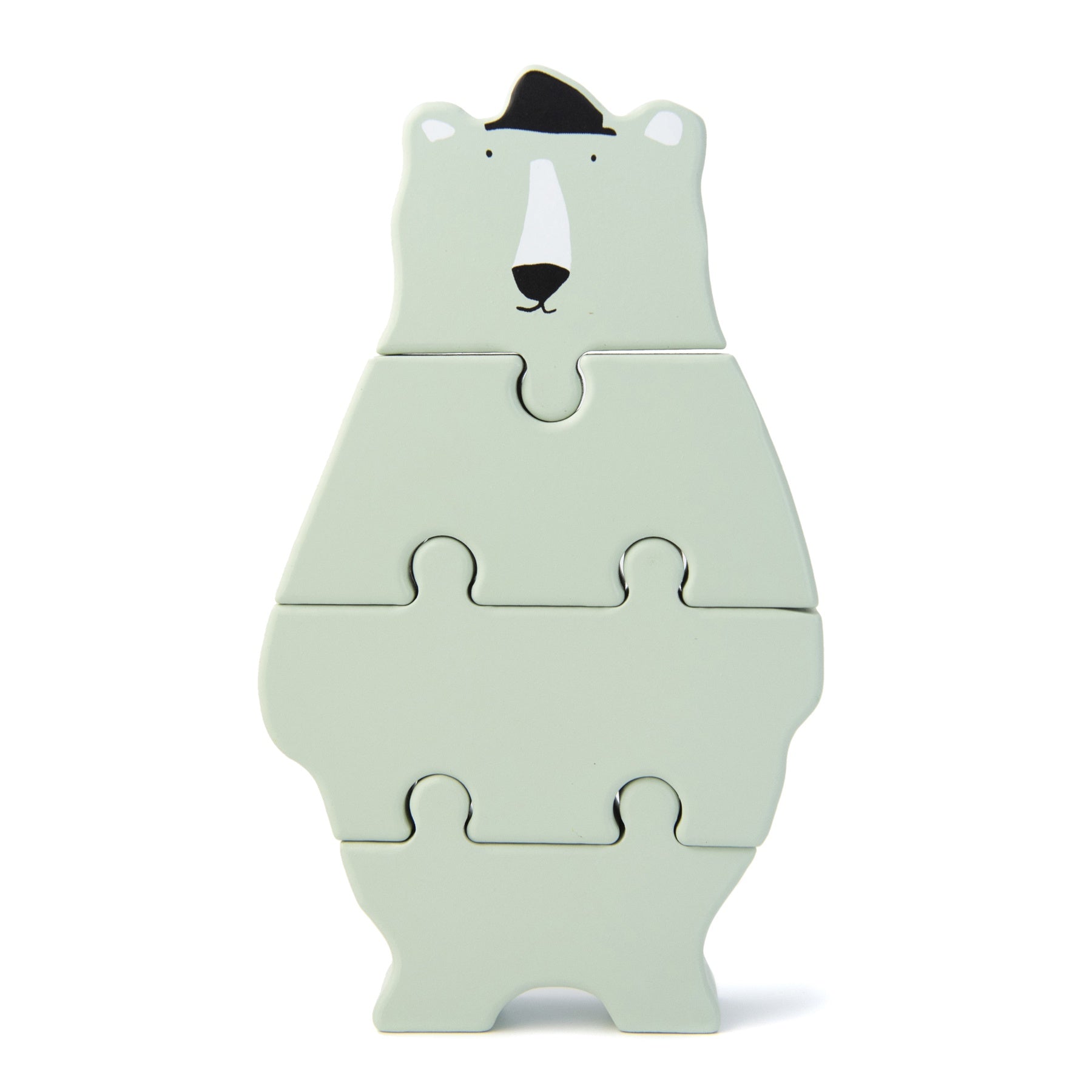 Wooden Body Puzzle - Mr. Polar Bear