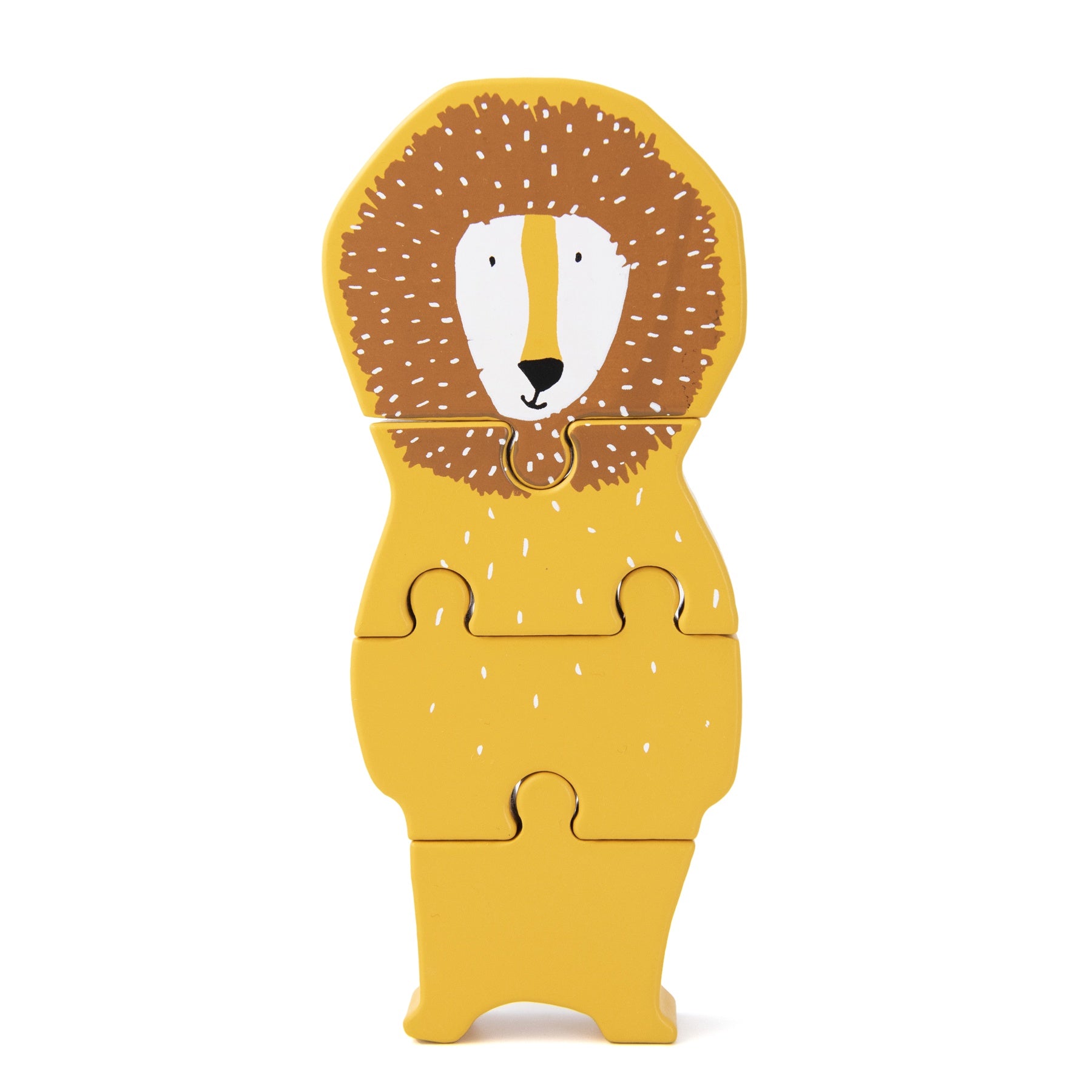 Wooden Body Puzzle - Mr. Lion