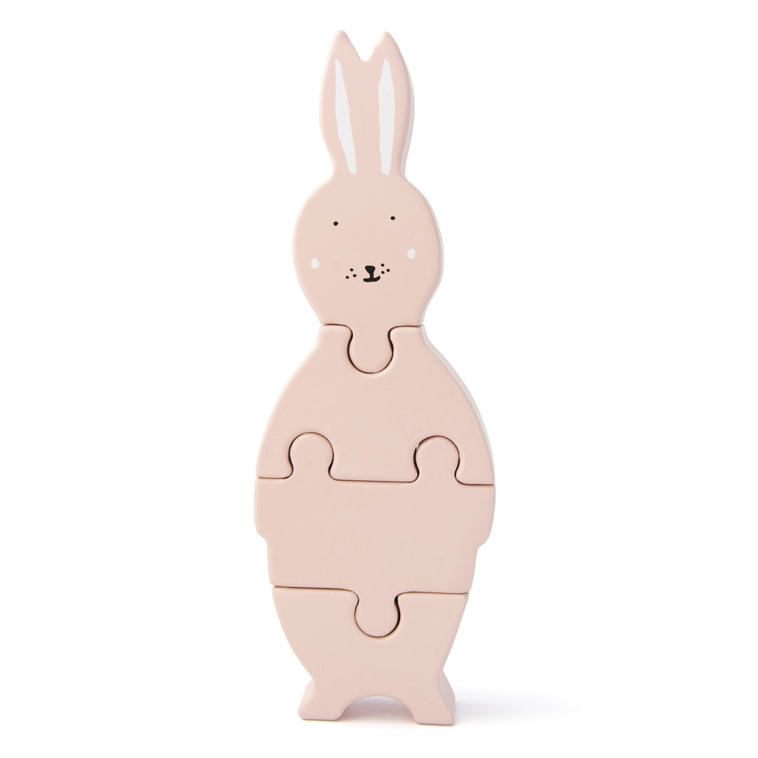 Trixie Wooden Body Puzzle - Mrs. Rabbit