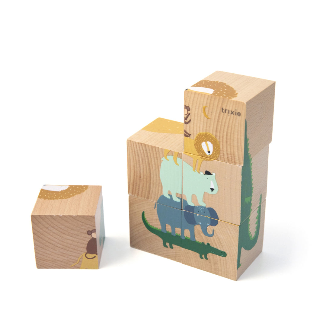 Trixie Wooden Puzzle Blocks