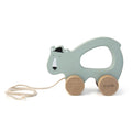 Wooden Pull Along Toy - Mr. Polar Bear