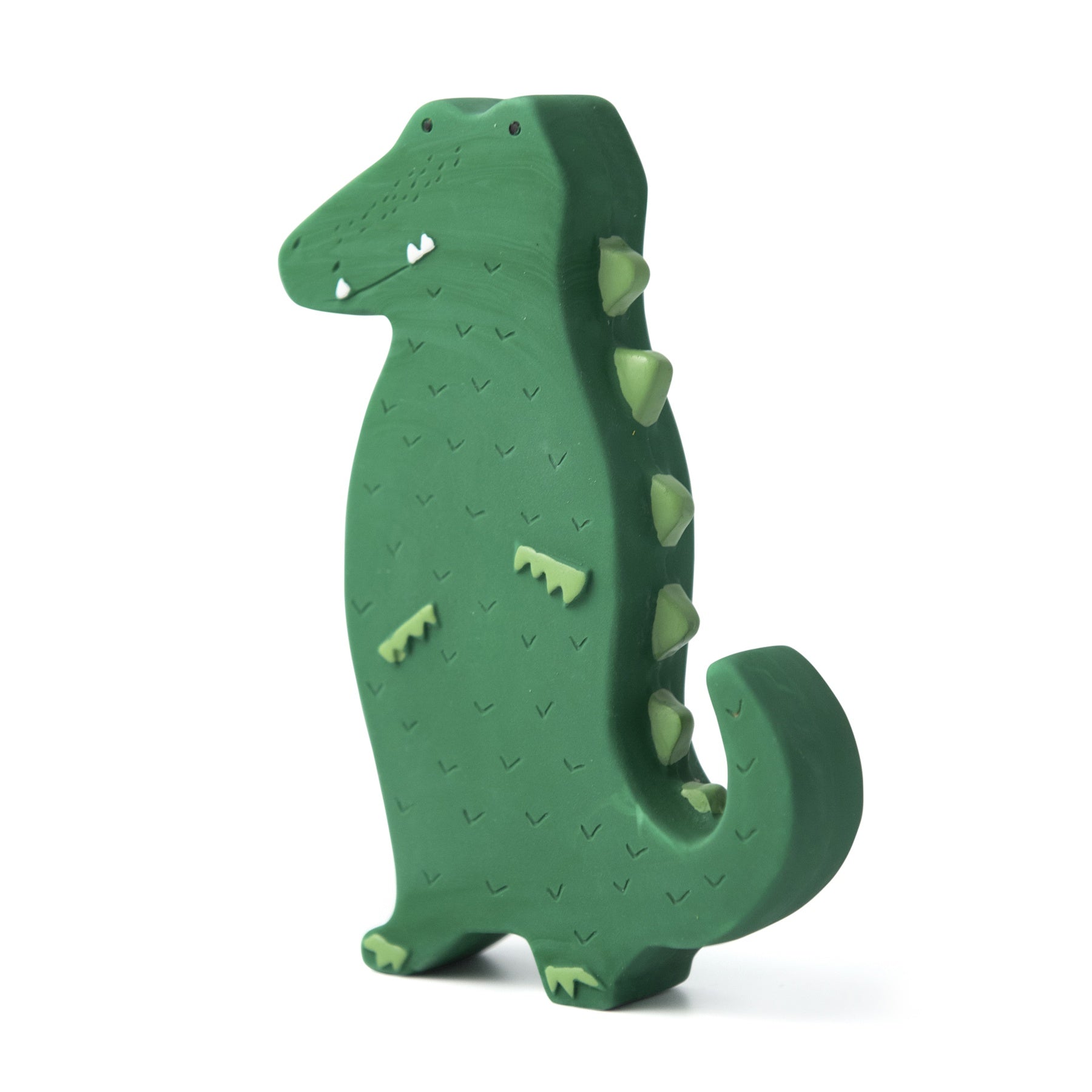 Natural Rubber Toy - Mr. Crocodile