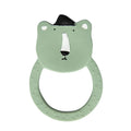Natural Rubber Round Teether - Mr. Polar Bear