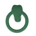 Natural Rubber Round Teether - Mr. Crocodile