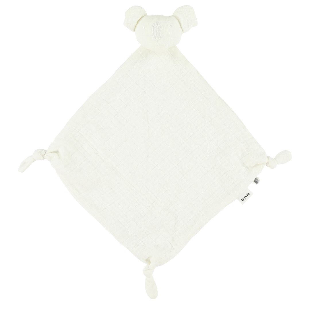 Trixie Koala Organic Muslin Cloth - Bliss White