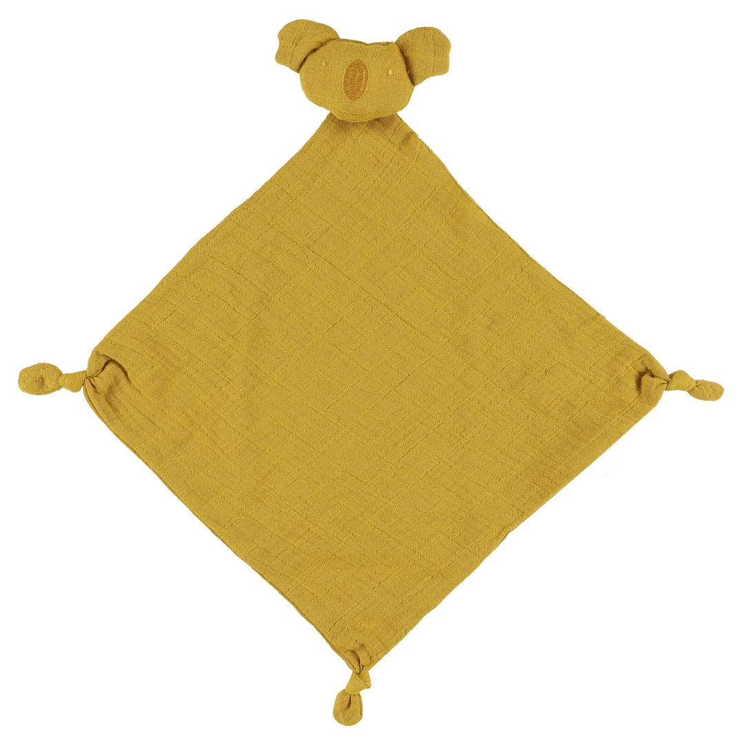 Trixie Koala Organic Muslin Cloth - Bliss Mustard