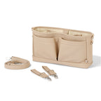 Stroller Organiser - Oat Dimple
