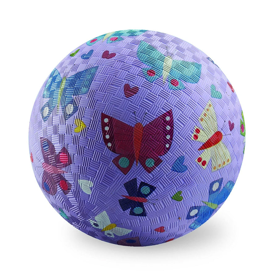 7 Inch Playground Ball - Butterfly Garden