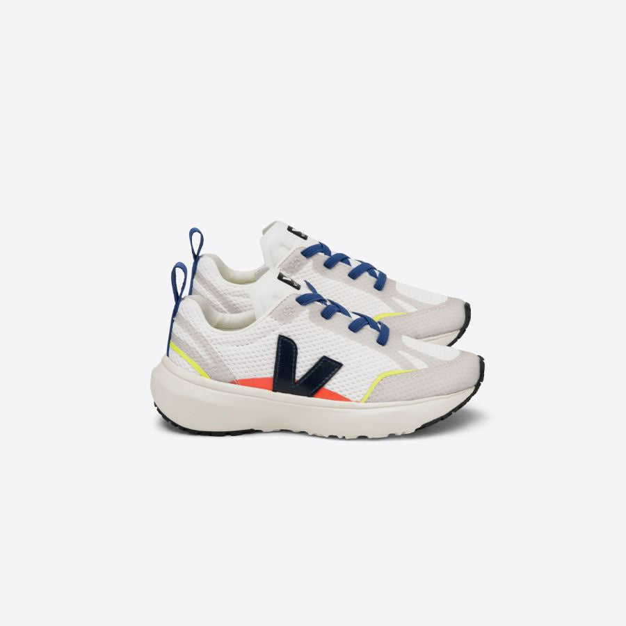 Canary Elastic Laces - White Nautico