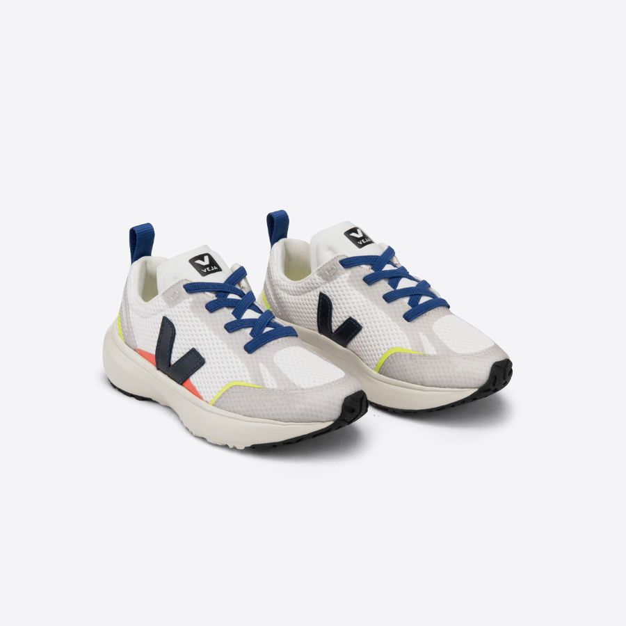 Canary Elastic Laces - White Nautico