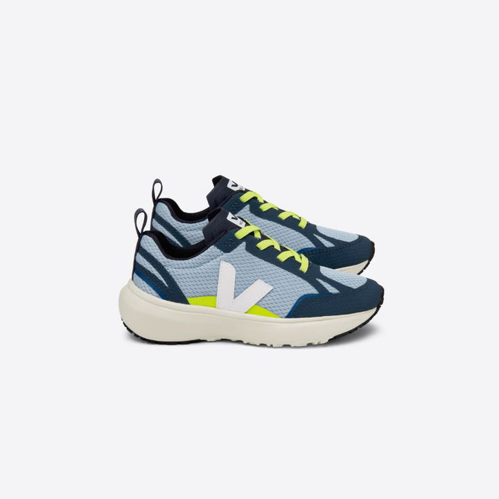 Veja Canary Elastic Laces - Steel White