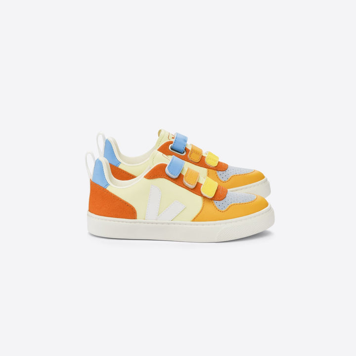 Veja V-10 Velcro Leather - Multico/Sun