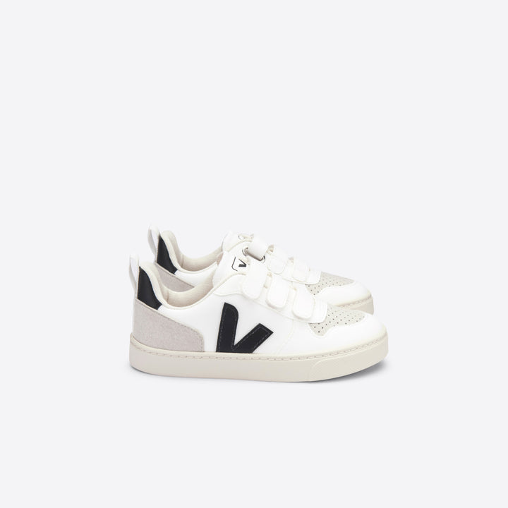 Veja V-10 Velcro CWL - White/Black