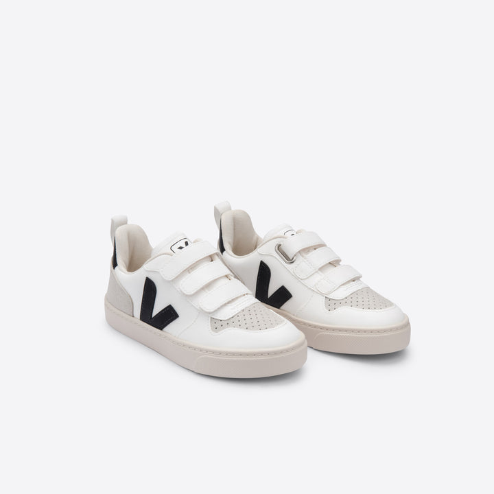 Veja V-10 Velcro CWL - White/Black