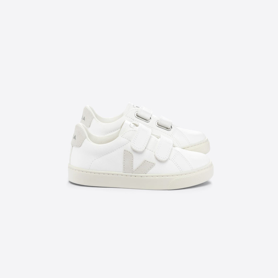 Veja Esplar Velcro Leather - Extra White/Natural