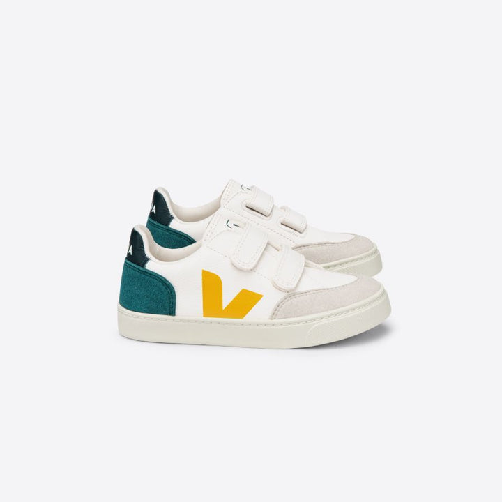 Veja V-12 Velcro Leather - Multico/Brittany