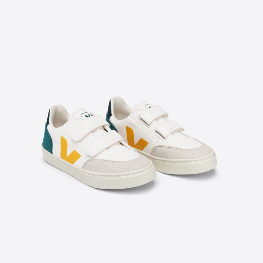 V-12 Velcro Leather - Multico/Brittany