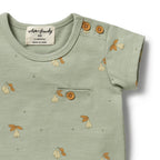 Organic Pocket Tee - Perfect Pears