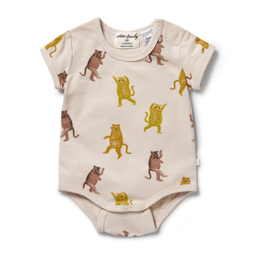 Wilson & Frenchy Organic Bodysuit - Roar