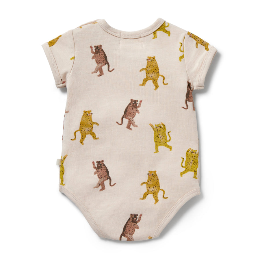 Wilson & Frenchy Organic Bodysuit - Roar